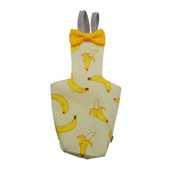 Necvior S/for M Parrot Diaper with Bowtie Colorful Cockatiel Pigeons Pet Birds Flight Su