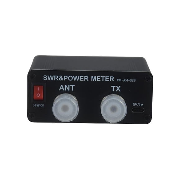 Necvior SWR & Power Standing WaveMeter HighStanding Waves 1.8MHz-50MHz 0.5W-120W Meter