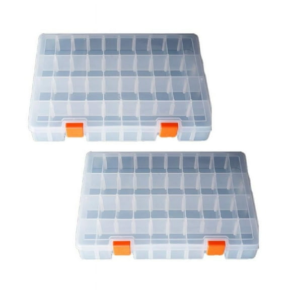 Necvior Screw Organizers Hardware Box with Compartment Dividers Storage Containers for Garage Tool