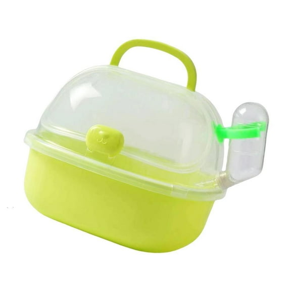 Necvior Secure Hamster Transport Cage Small Animal Carry Case Enclosure Mouse Cage