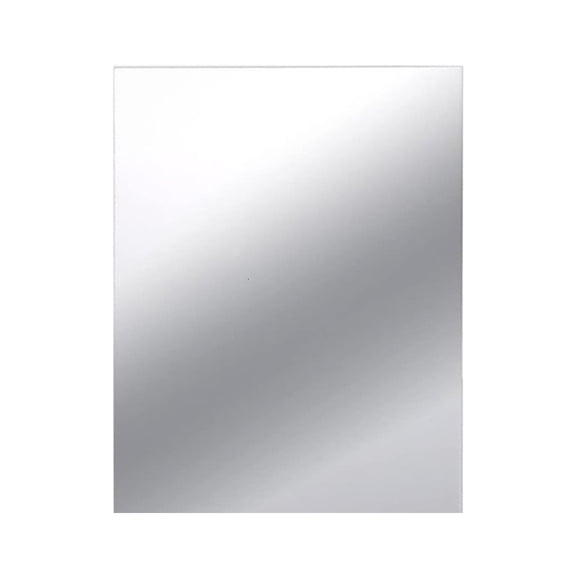 Necvior Self Adhesive Tiles Mirror Wall Sticker Non Glass Plastic Mirror Sheets Decal