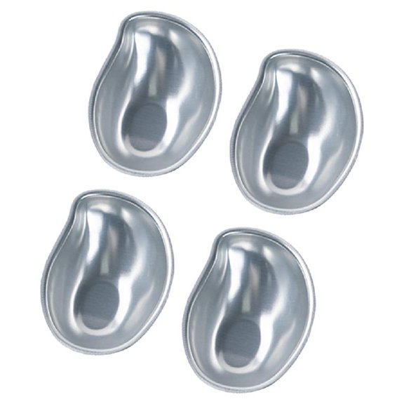 Necvior Set Of 4 Heat Resistant Mochi Molds Peach Mangos Design Dessert Molds Nonstick Baking Tool For Professional Cooks