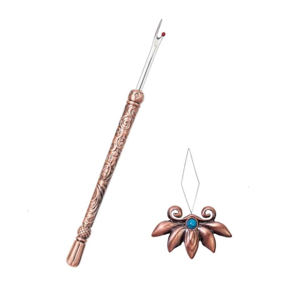 Necvior Sewing Seam Unpicker with Easy Insert Needle Threader for Embroidery Needlework