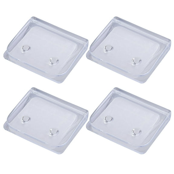 Necvior Shower Curtain Clips 2/4/8Pcs Self Adhesive Shower Clips Windproof Clamps