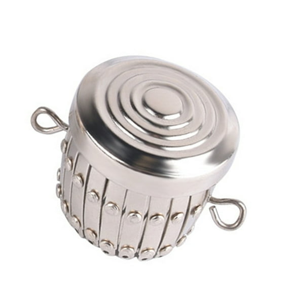 Necvior Shrinkable Handbag Expandable Gate Purse Bag Hardware Pen Bag with Looped Retractable Bag for Party