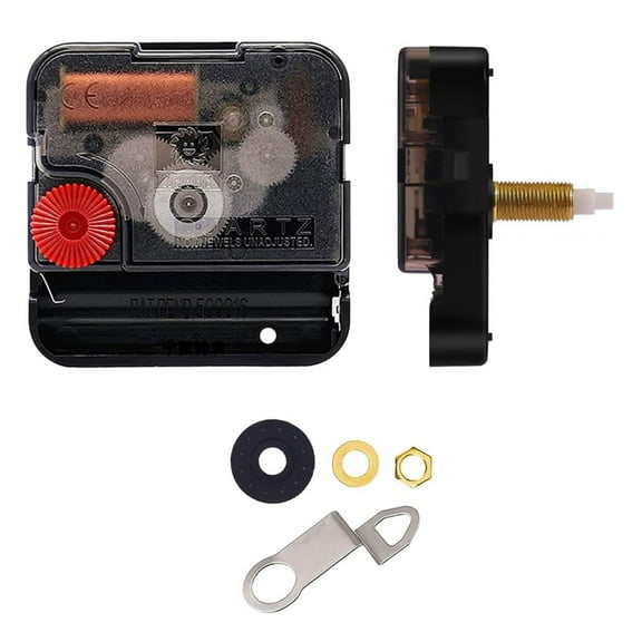 Necvior Silent Quartz Clock Mechanism 12888 Sun Seiko Wall Clock Central Movement