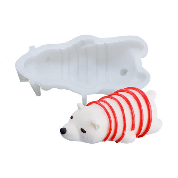 Necvior Silicone 3D Jelly Molds Fondant Mould Cake Decoration Gadgets Baking Accessories