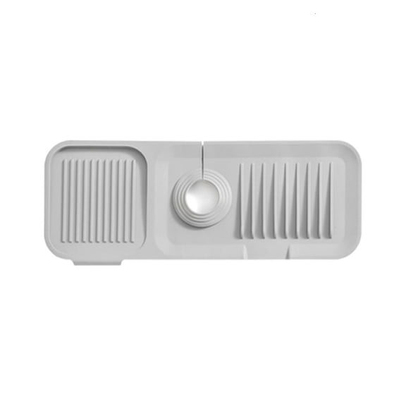 Necvior Silicone Kitchen Sink Drain Pad Behind Faucets Countertop Protectors Drying Mat
