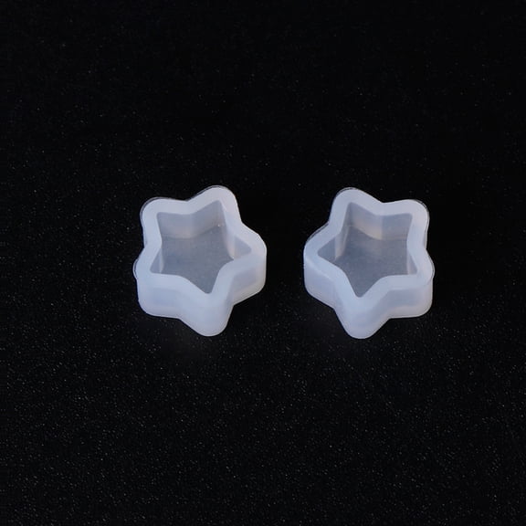 Necvior Silicone Mold DIY Jewelry Making Moon Star Crafts Mirror Decorative Epoxy Resin