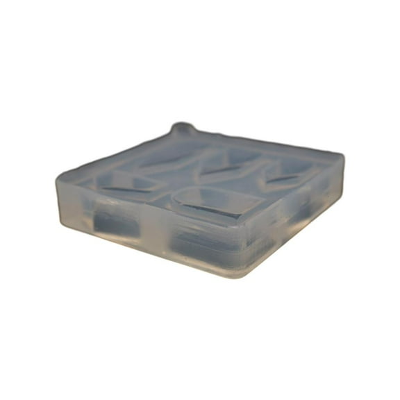 Necvior Silicone Mold Miniature House Casting Molds Crystal Epoxy Decorations Mould