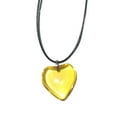 thumbnail image 1 of Necvior Simple Loves Pendant Clavicle Chain Adjustable Black Rope Cold Wind Necklace, 1 of 20