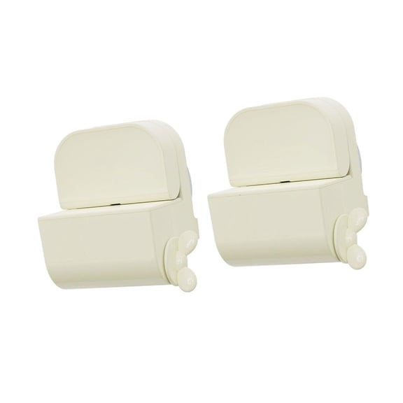 Necvior Simple Rotating Toothpaste Dispenser Wall Toothpaste Squeezer for Families