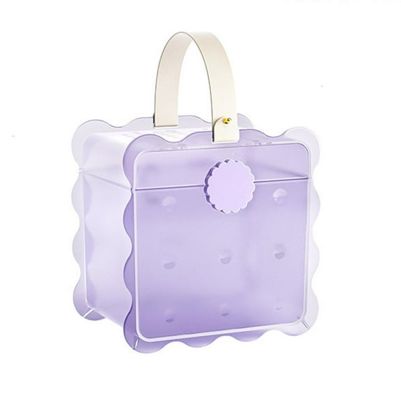 Necvior Small Animal Travel Cage Pet Carriers Case Ventilable Hamster Hand Carrying Box