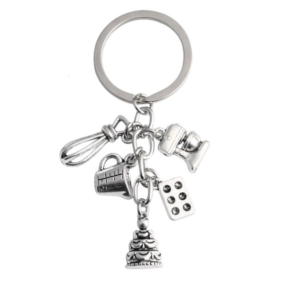 Necvior Small Baking Tool Key Ornament Mold Zinc Alloy Texture for Cooking Enthusiasts