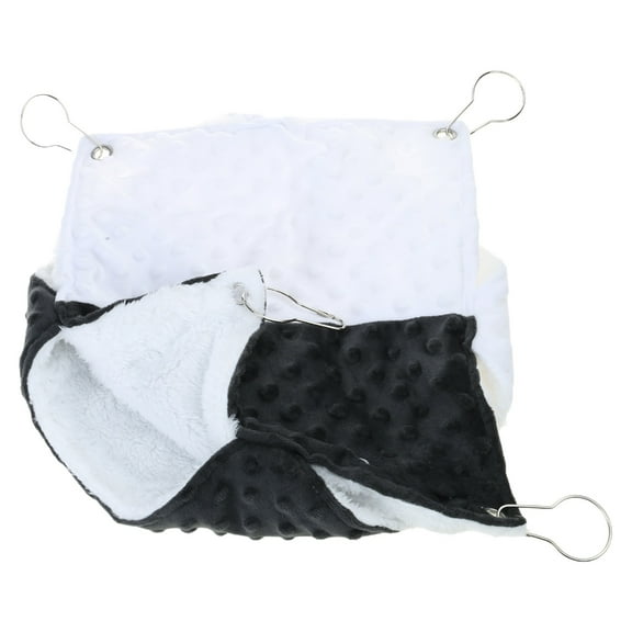 Necvior Small Hammock Hanging Plush Hideout Warm Hide Bunk Bed Easy to Hang