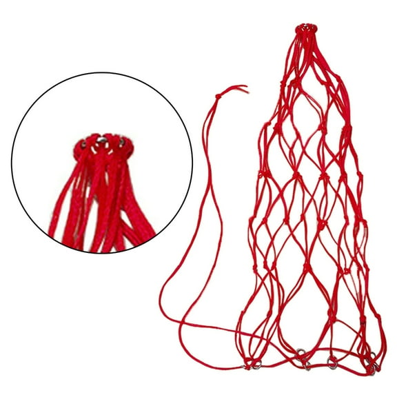 Necvior Small Hole Feeding Net Hanging Travel Feeder for Stall Hay Net Slow Feed Hay Bag