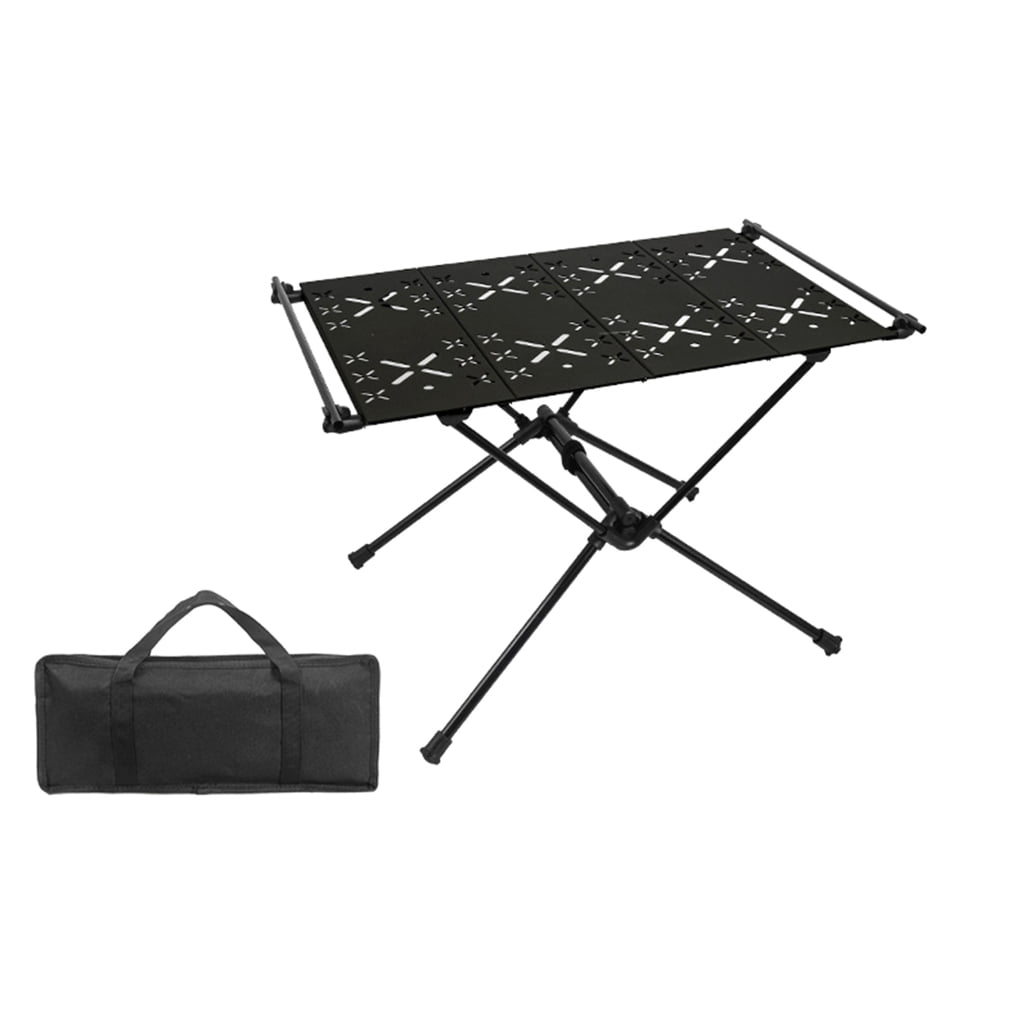 Necvior Small Outdoor Folding Table Portable Picnic Desk Utility ...