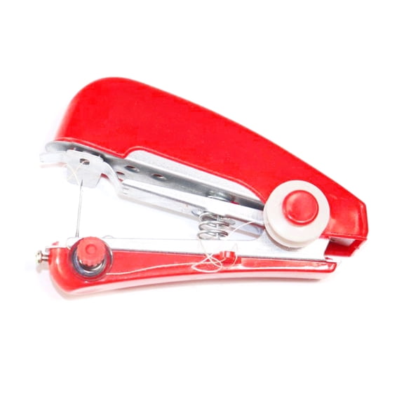 Necvior Small Portable Manual Handheld Sewing Machine For Fast Repair Clothing Crafting