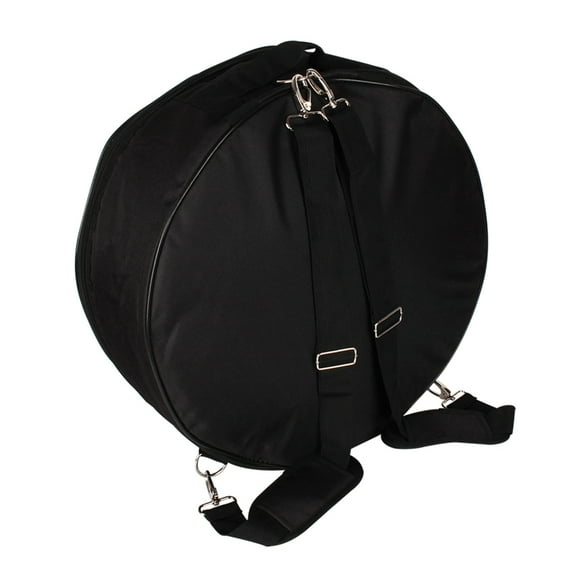 Necvior Snare Drum Bag, Compact Snare Drum Bag Backpack Case with Shoulder Strap Outside Pockets Musical Instrument Accessories
