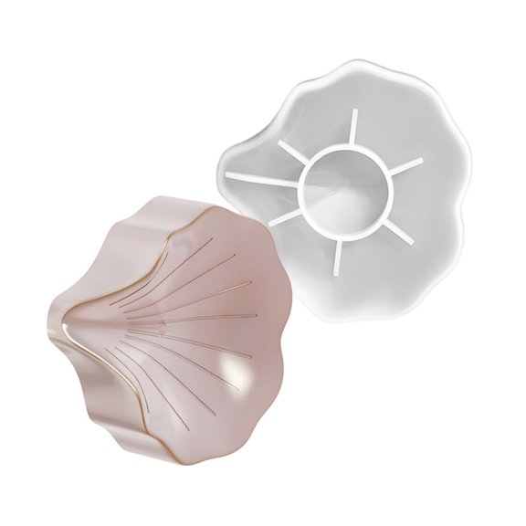Necvior Soap Holder Moulds Flower Shape for Creating Soap Holder and Soap Storage Stand