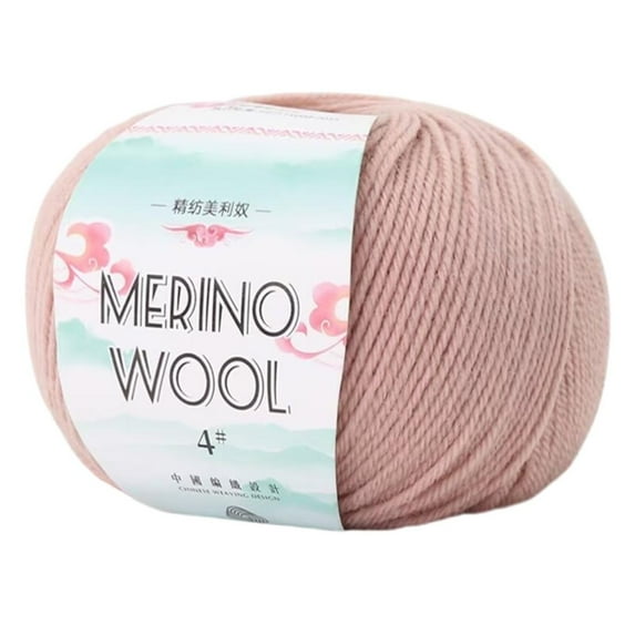 Necvior Soft Worsted Weight Yarn 1.76oz Knitting Yarn For Beginner Knitting Rugs Sweater