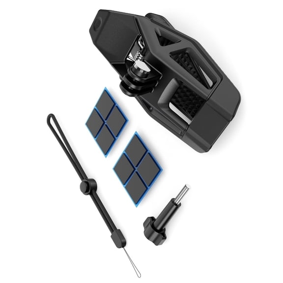Necvior Solid Helmet Camera Holder For Action5pro/4 Camera Filming Shoot Accessory
