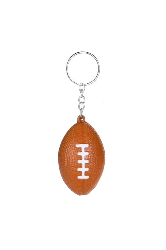 Sport Styles Simulated Foam Balls Keychain Pendant Backpack Hangings Ornament