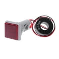 thumbnail image 1 of Necvior Square Digital LED Panel Mount AC 60~500V 100A Voltmeter Ammeter Dual Display, 1 of 19