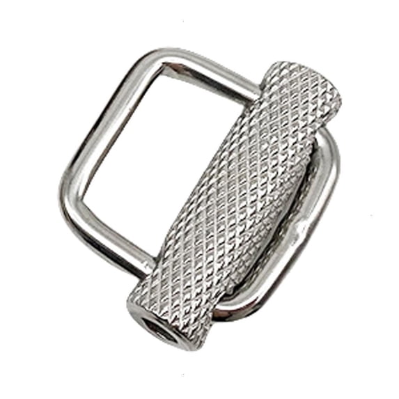 Necvior Stainless Steel Belt Retainer Webbings Harness Belt Retainer Stoppers Enduring