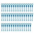 thumbnail image 1 of Necvior Stainless Steel Quick Snaps Power Speeds ​​Swivels Pass Through Guide Rings Fishing Lure Rod Line Connector Accessory, 1 of 12