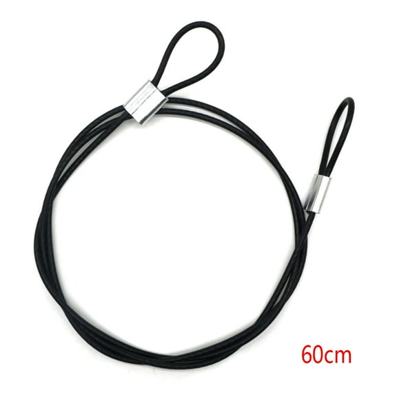 Necvior Safety Strap Stainless Steel Tether Lanyard Wrist Hand 60cm For Camera New