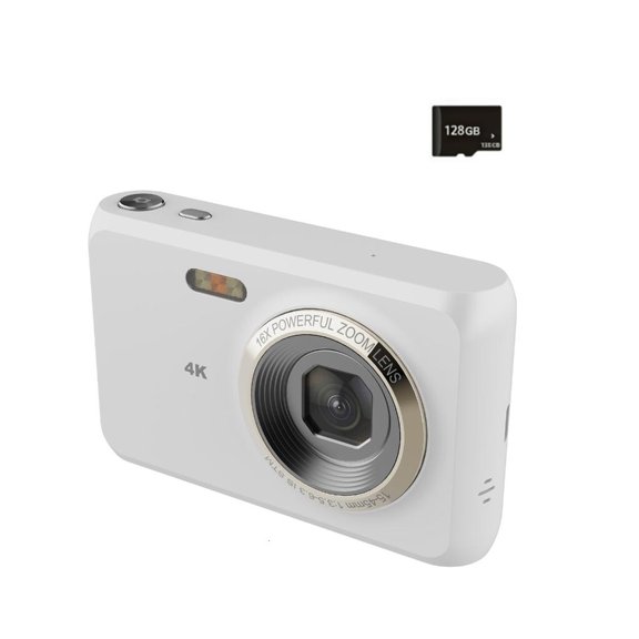Necvior Student Camera 48MP Imaging Campus Video Camera 48 million Digital Camera 16X Zooming Multiple Mode