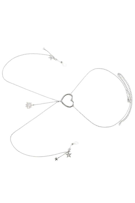 Stylish Adjustable Body Chain Necklace Party Body Jewelry Nipple Chain Alloy Texture for Women Seeking Charm and Style