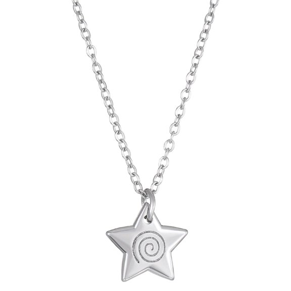 Necvior Stylish Alloy Neckchains Swirl Star Collarbone Chain for Women Adjustable Choker