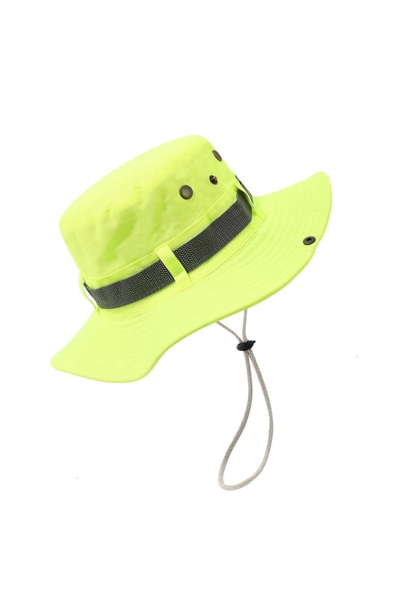 Stylish Fluorescent Floppy Caps Wide Brims Hat for Outdoor Adventures and Sports