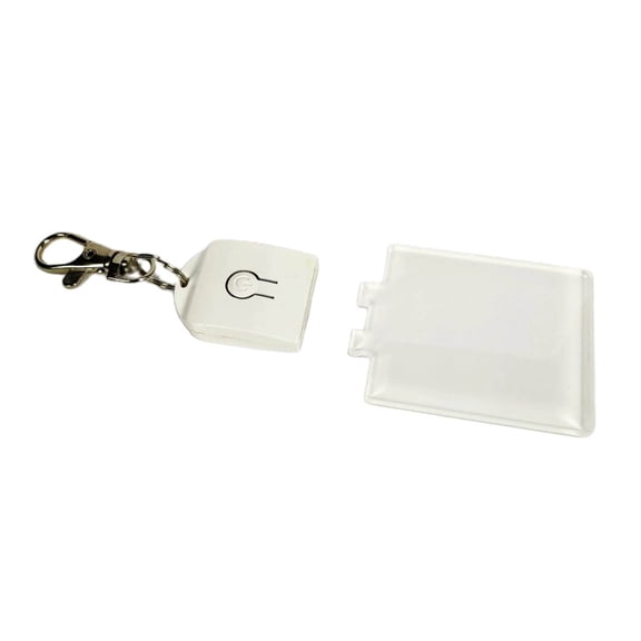 Necvior Sublimation Blank LED Acrylic Keychains Decoration Personalized Bag Pendant Hanging Ornaments for DIY Crafting Crafts