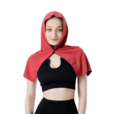 Necvior Summer Cooling Head Scarf Quick Drying Hoodie Towel Ice Silk Scarf Sun Protections for Outdoor Sports Gym Yoga Neck Wrap