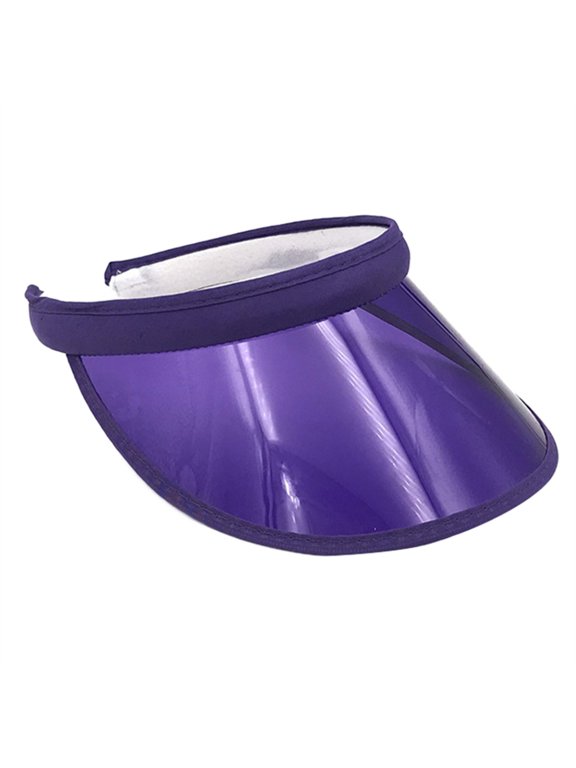 SunVisor Clear Visors Hat Clear Colored SunVisor Protections Women SunHat Visors