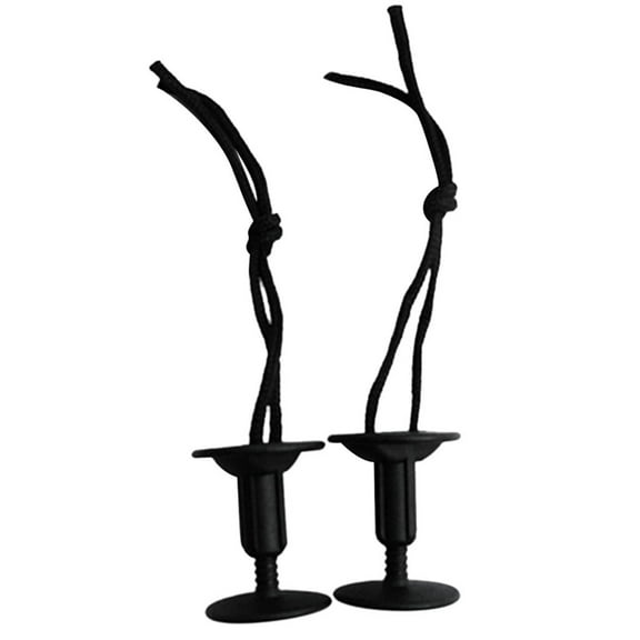 Necvior Surfboard Rope Plug, 2Pcs Nylons Surfboard Leash Rope Plug with Detachable Slots