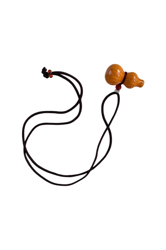 Sweater Chain Wood Texture Suitable for Women Present with Adjustable Rope