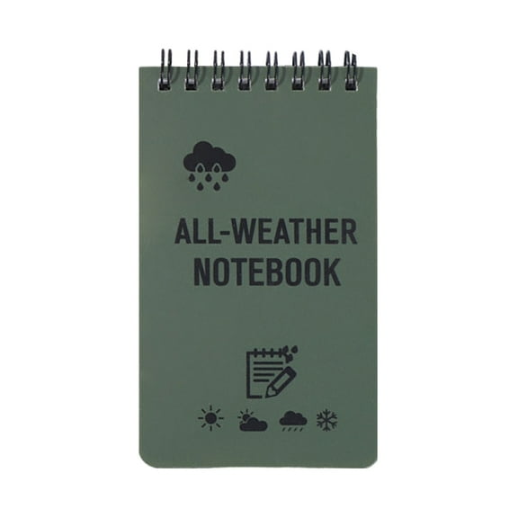 Necvior Tacticals Pocket Notebook Waterproof Notebook All Weather Paper Notebook