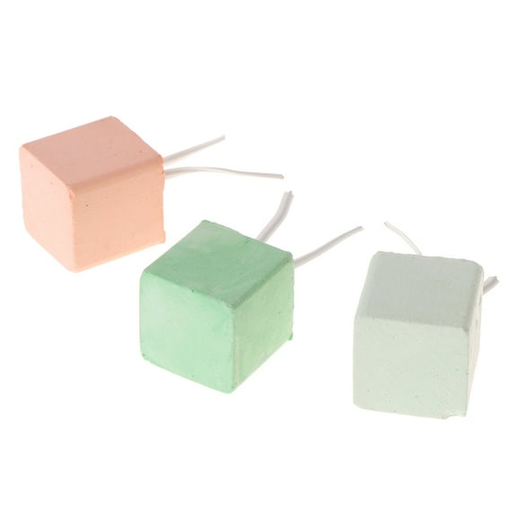 Necvior Teeth Grinding Mineral Stone Block Hang for Hamster Chinchilla Rabbit Small Pet