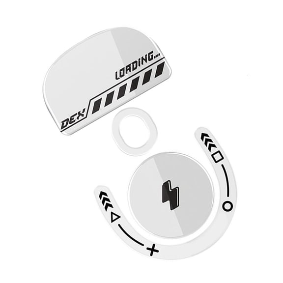 Necvior Tempered Glass Mouse Feet For GPW4 GPROX SUPERLIGHT 2 DEX Mouse Skates