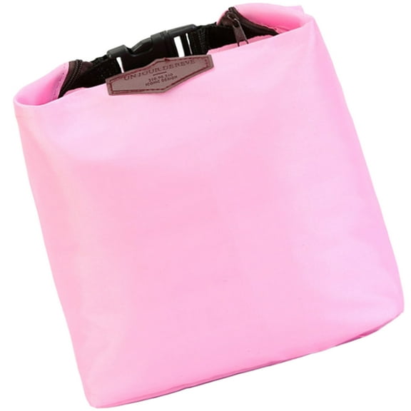 Necvior Thermal Insulated Lunch Pouches Zippered Small Cooling Bag Waterproof Nylon Food Storage Bag for Office School Picnics