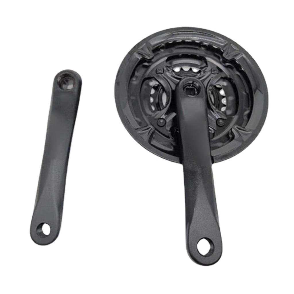 Triplicate Set Necvior Thin Aluminum Steel Cycle Crankset 170mm Triplicate Gear 8 ...