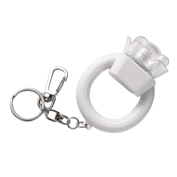Necvior Tiny LED Cheer Keychain Elegant Key Rings Accessory Great For Event Atmosphere