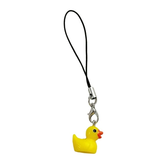 Necvior Trendy Duck Mobile Chain Portable Keychain Fashion Accessory for Women