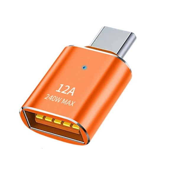 Necvior Type C to USB 2.0 Adapter for Data Transfer and Charging Across Diverse Type C