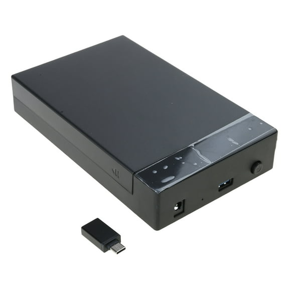 Necvior USB 3.0 2.0 Externals Hard Drive Enclosure for 2.5/3.5inch SATA3.0 with UASP Support