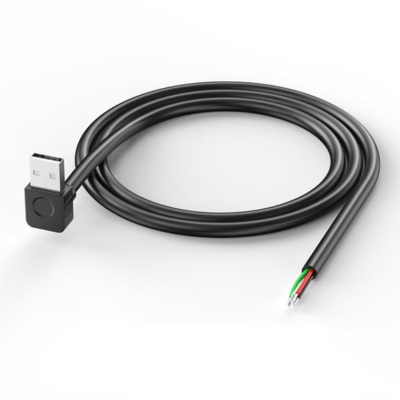 Necvior USB Cable 480Mbp USB Data and Charging Cable 4Pin Pigtail Wire Easy Installation